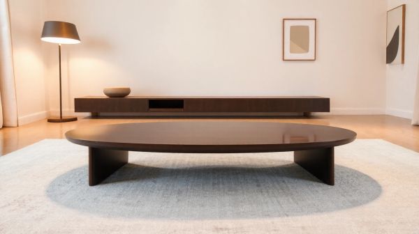 Le top des tables basses ovales incontournables à acheter