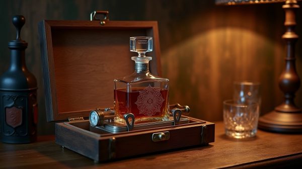 Offrez un verre à whisky personnalisé qui raconte une histoire.