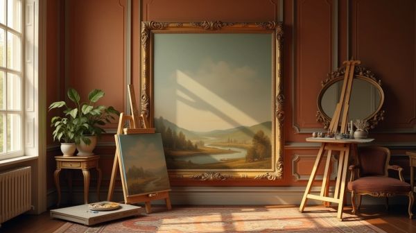Pourquoi opter pour des tableaux peinture à l'huile sur toile ?